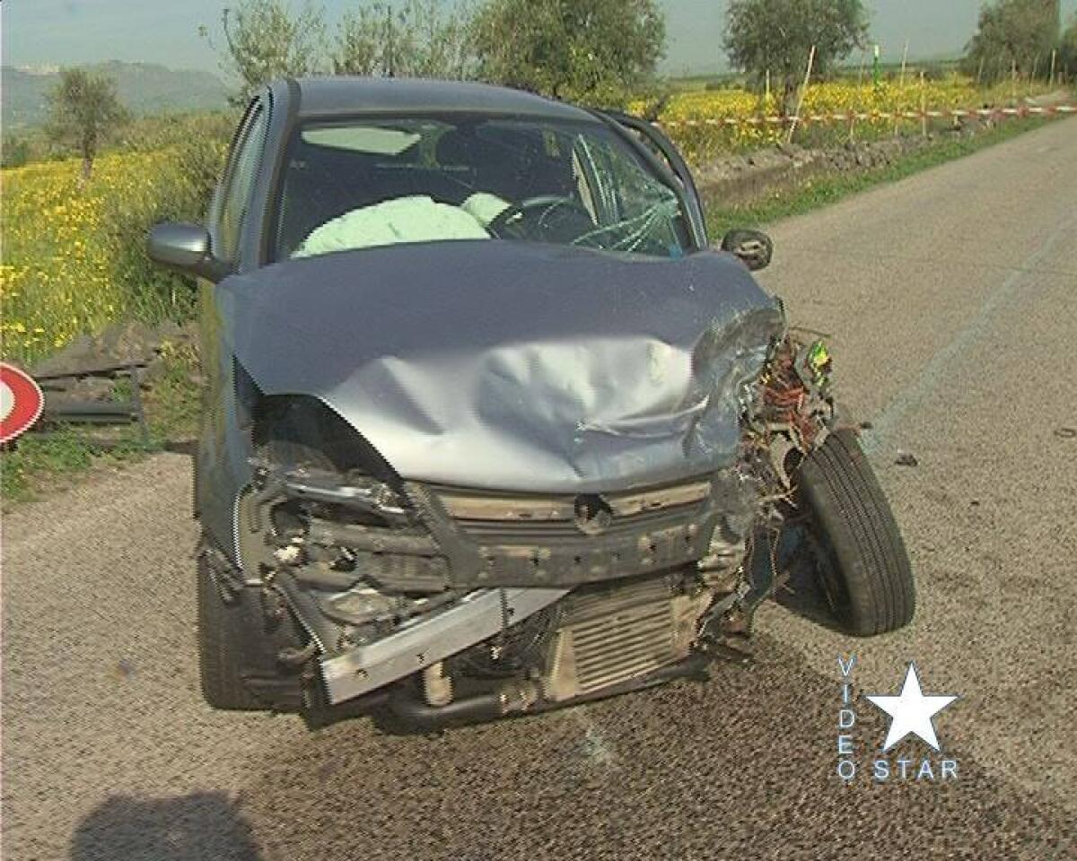 Incidente mortale lungo la strada di contrada Schettino - 