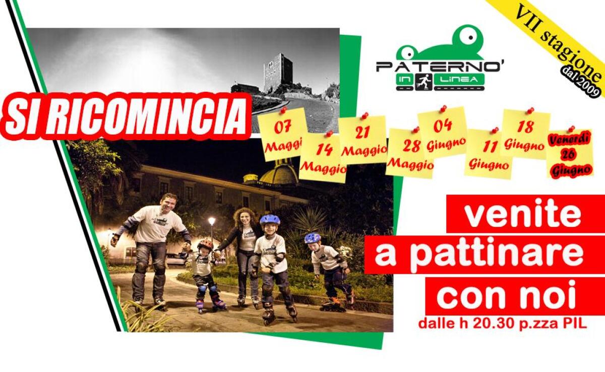 I giovedì di festa e sport: Paternò in Linea torna in viale dei Platani - 