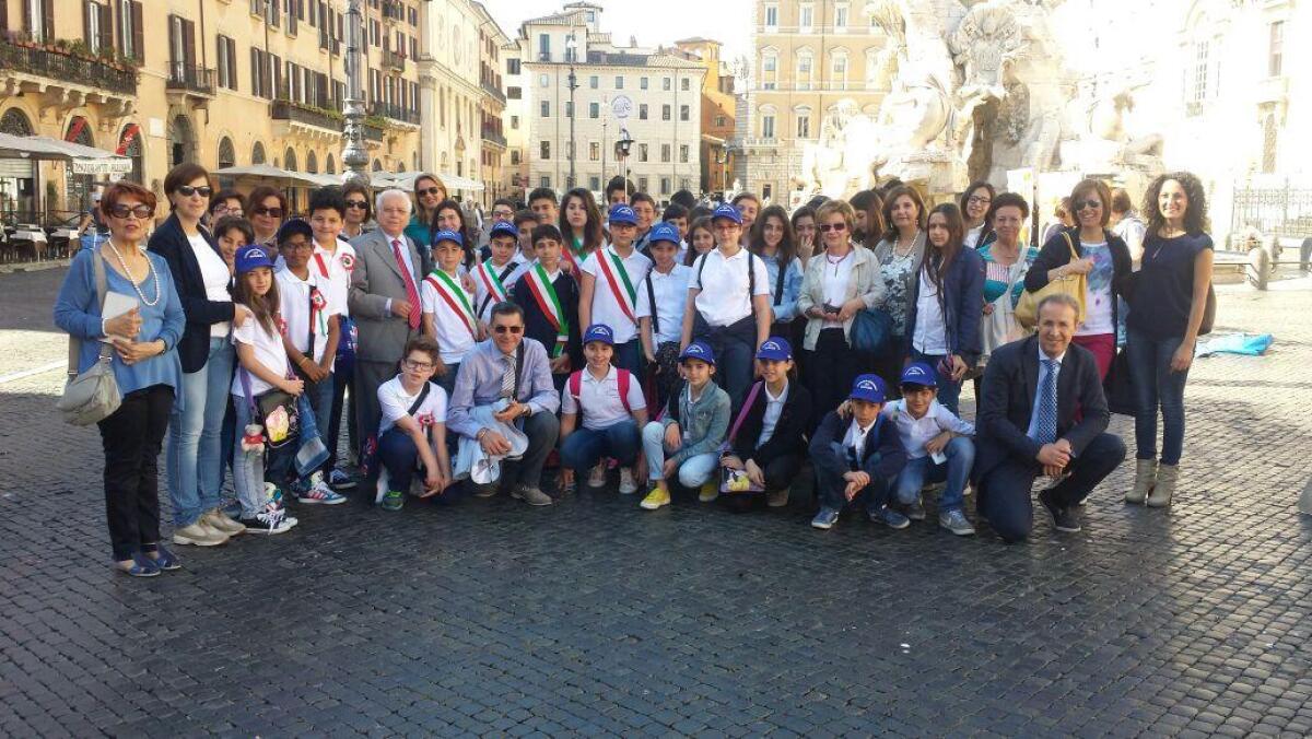 Il consiglio comunale dei piccoli studenti paternesi a Roma - 