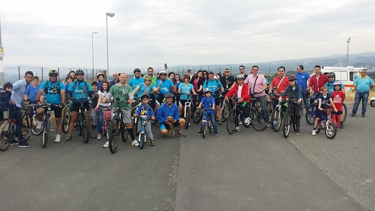 Una pedalata per la ricerca che ci dice che Paternò è anche speranza - 