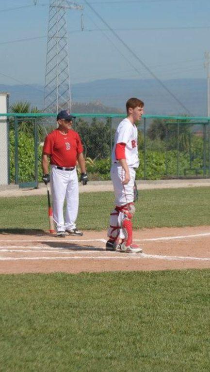 Gabriele Carciotto ed il coach manager Riccardo Messina