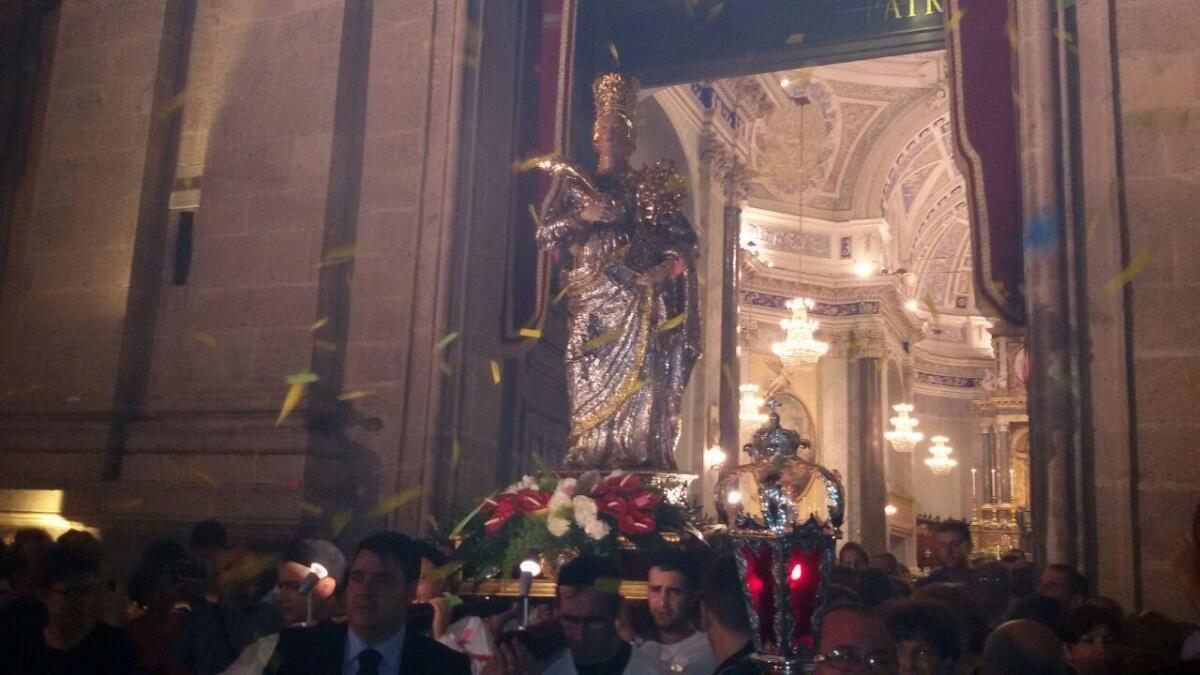 Santa Barbara è tornata tra la sua gente - 