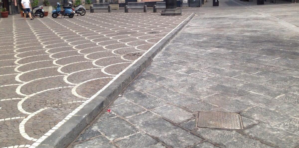 Fine dei lavori in piazza Indipendenza - 