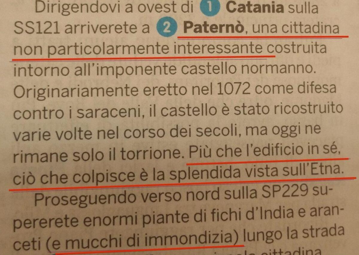 Dirci indignati è poco: la Lonely Planet classifica Paternò come “città non interessante” - 