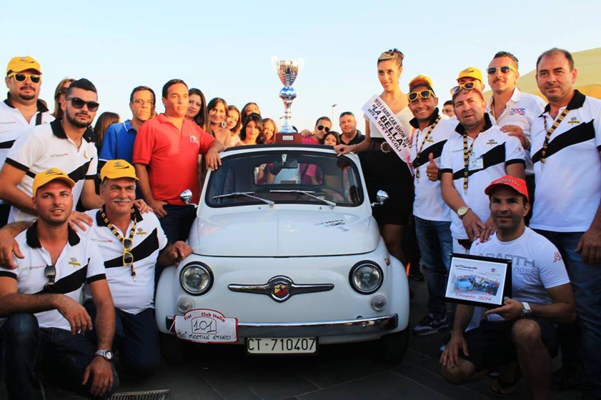 Raduno delle Fiat 500: trionfano i fratelli Valvo - 