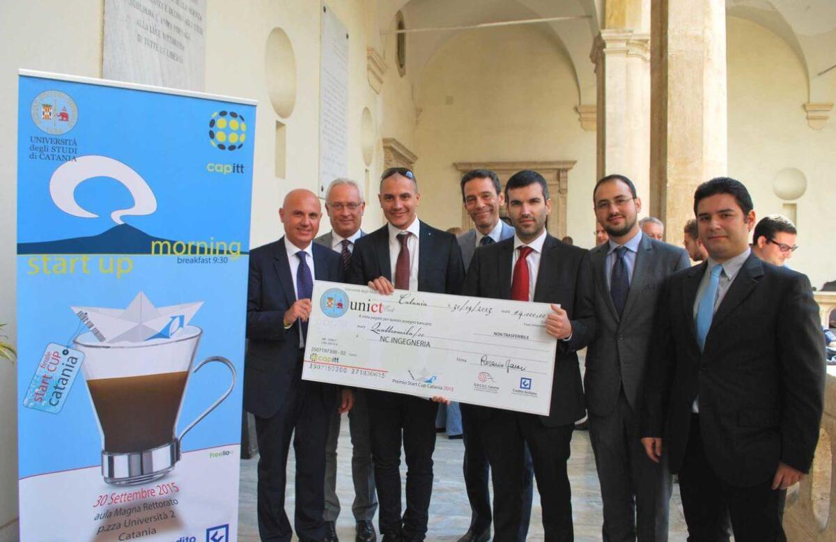 I paternesi di "Nc Ingegneria" vincono la start -up dell'Università di Catania - 