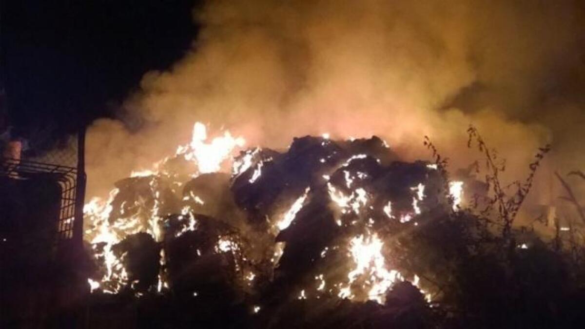 Zona Ardizzone, a fuoco la discarica abusiva: malori tra i cittadini barricati in casa - 