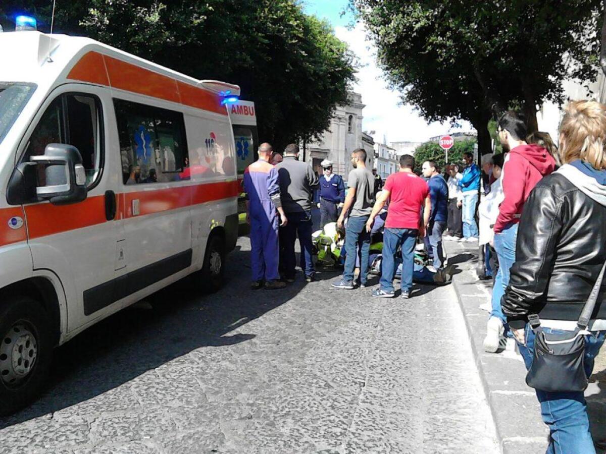 I soccorsi in via Santa Caterina - 