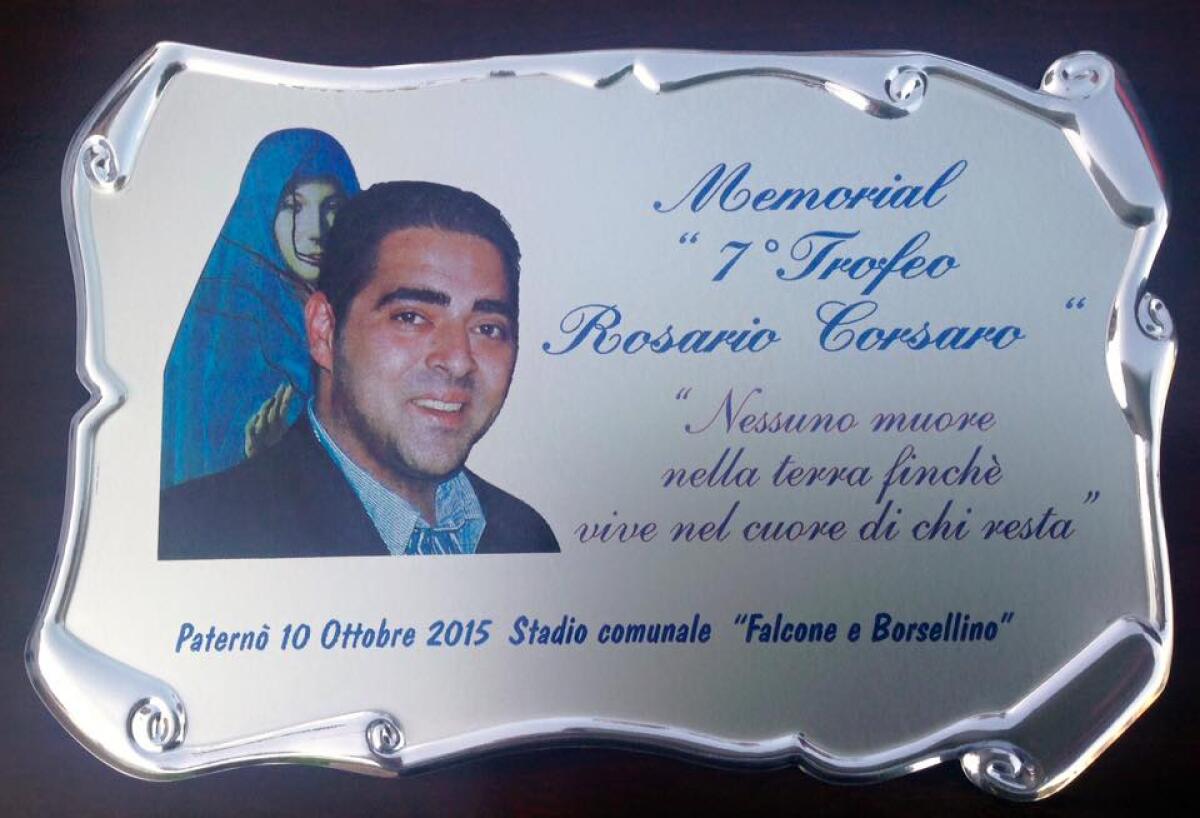Il ricordo di Saro Corsaro - 