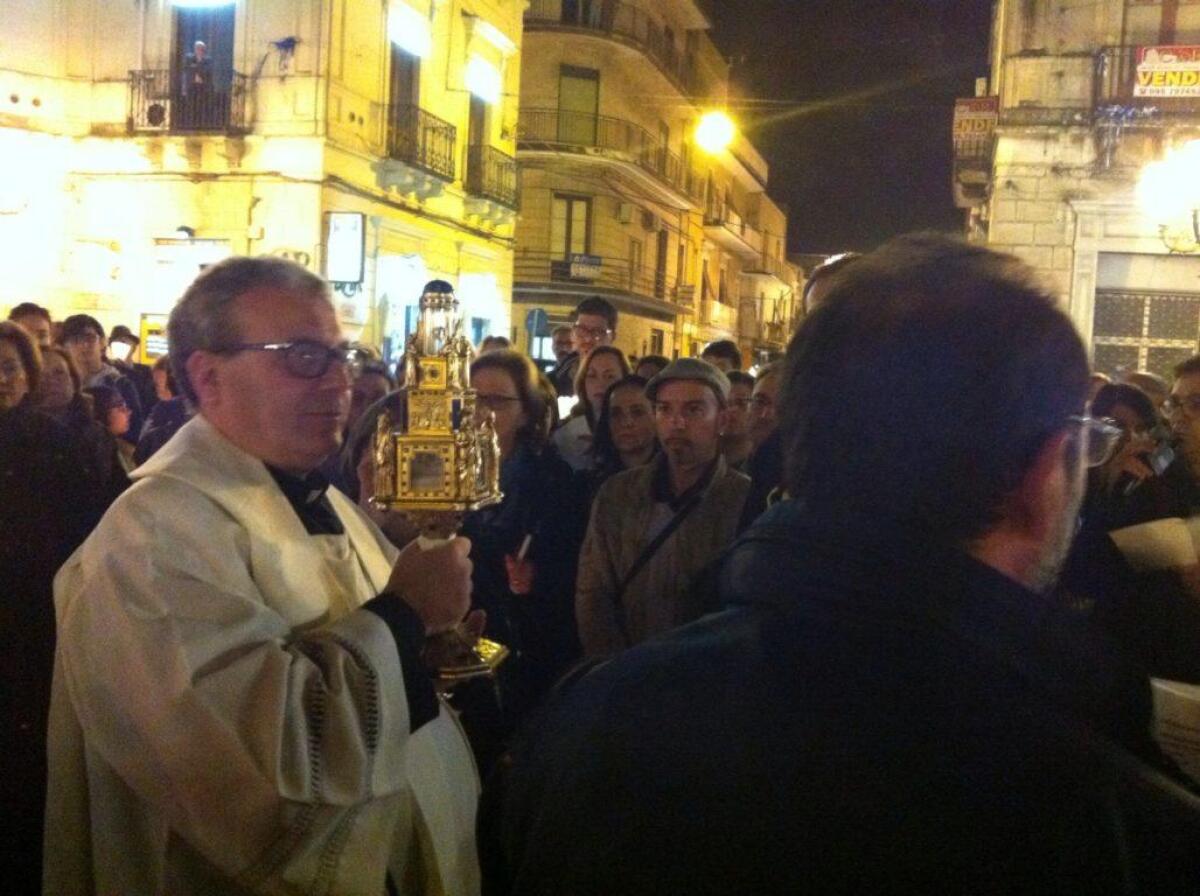 Le reliquie della Madonna delle lacrime a Paternò - 