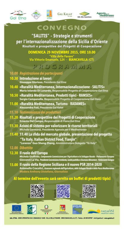 Gal Etna - programma lavori