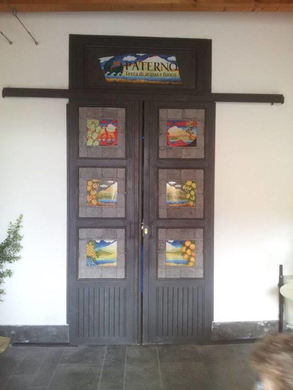 Portale realizzato dal maestro Messina