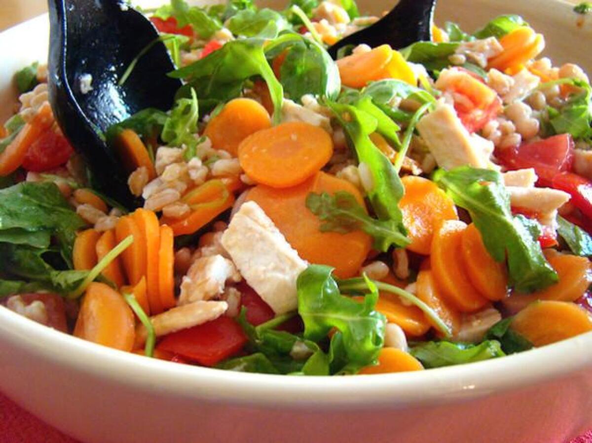 Insalata di pollo e farro - 