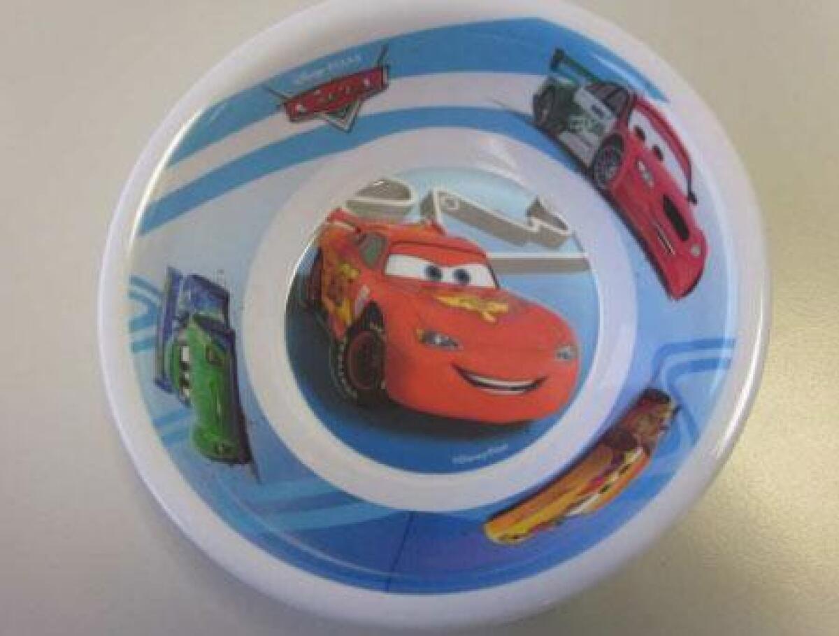 Coop richiama la scodella Cars per bambini - 