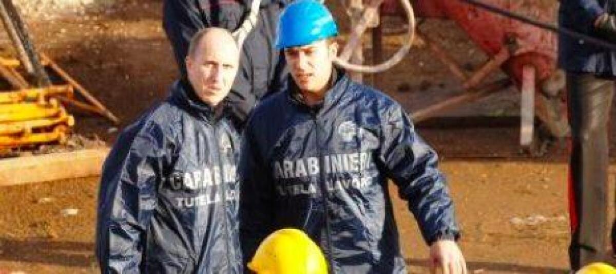 Controlli ai cantieri in provincia: sospesa un'attività a Paternò - 