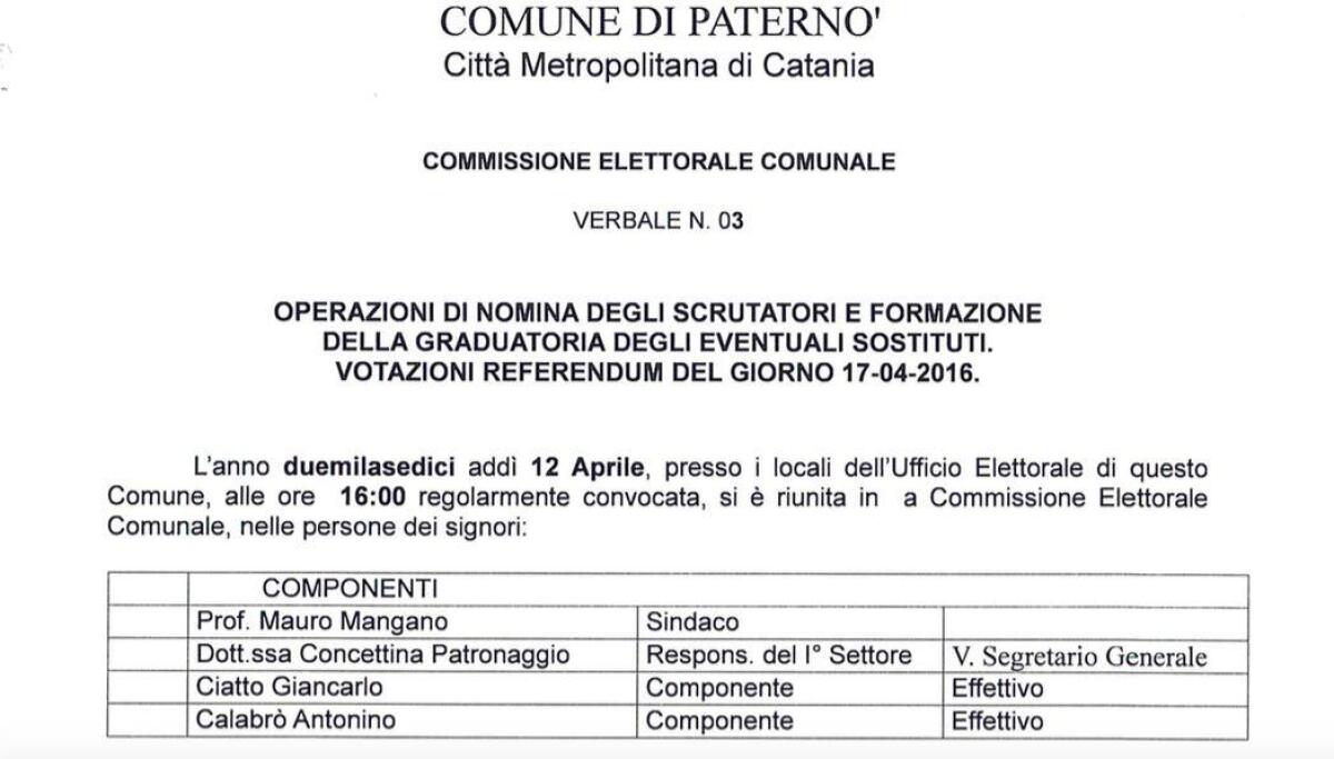 Il Comune rimedia alla gaffe: ecco l'elenco degli scrutatori esclusi - 