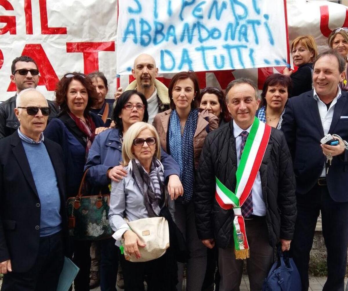 Ipab "Bellia", manifestazione a Palermo - 