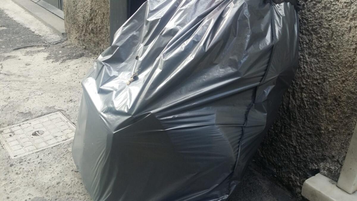 E' sciopero: niente ritiro della spazzatura - 