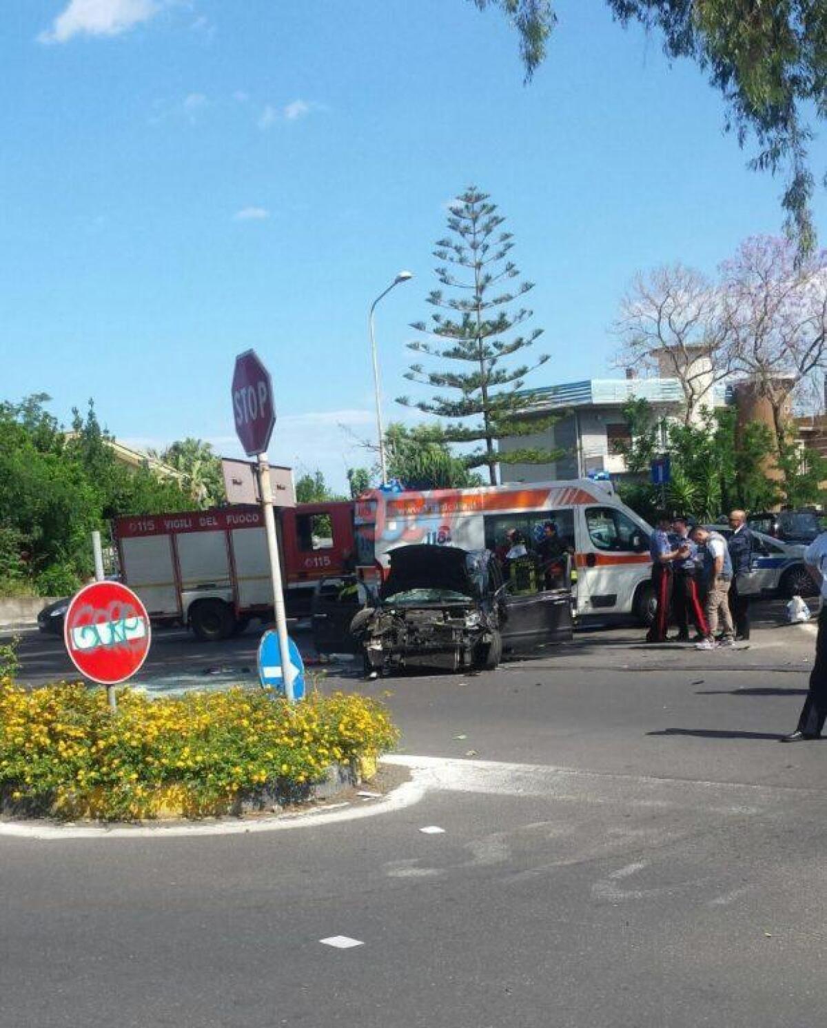 Catania: grave incidente Via San Nullo - 