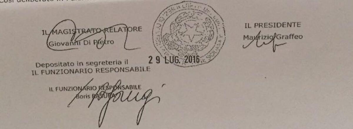 La Corte dei Conti ci bacchetta - 