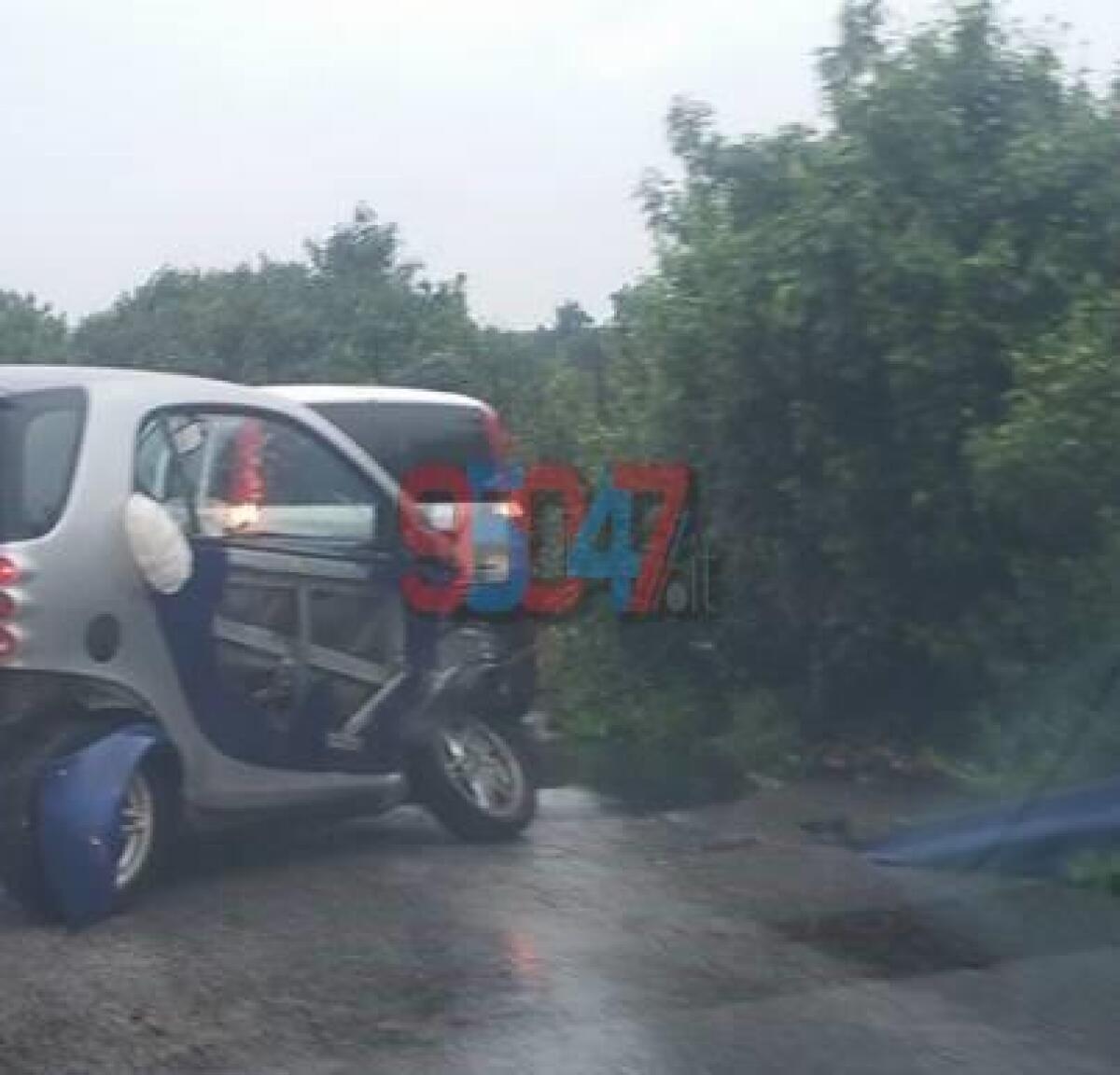 INCIDENTE SULLA PATERNO'- RAGALNA - 