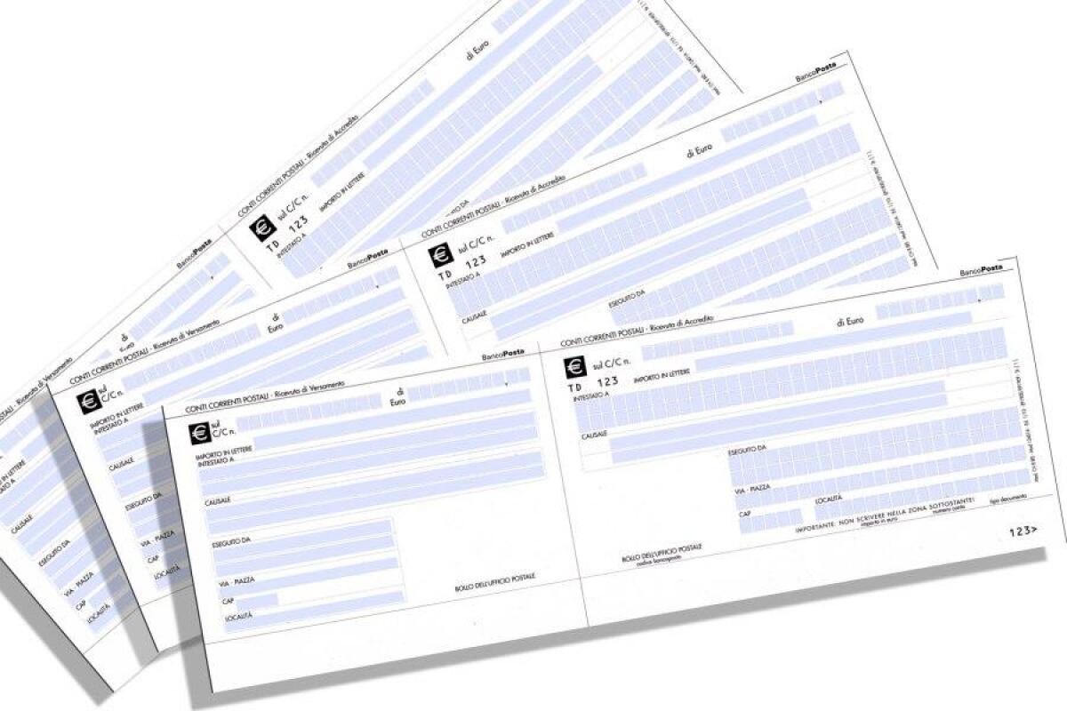 Bollettini postali pagabili in farmacia - 