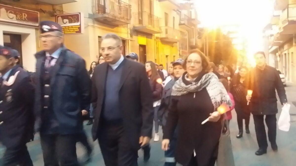 La fiaccolata per le vittime della strada - 