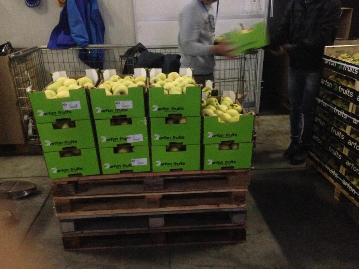 Otto tonnellate di frutta donate dai carabinieri di Paternò al Banco Alimentare - 