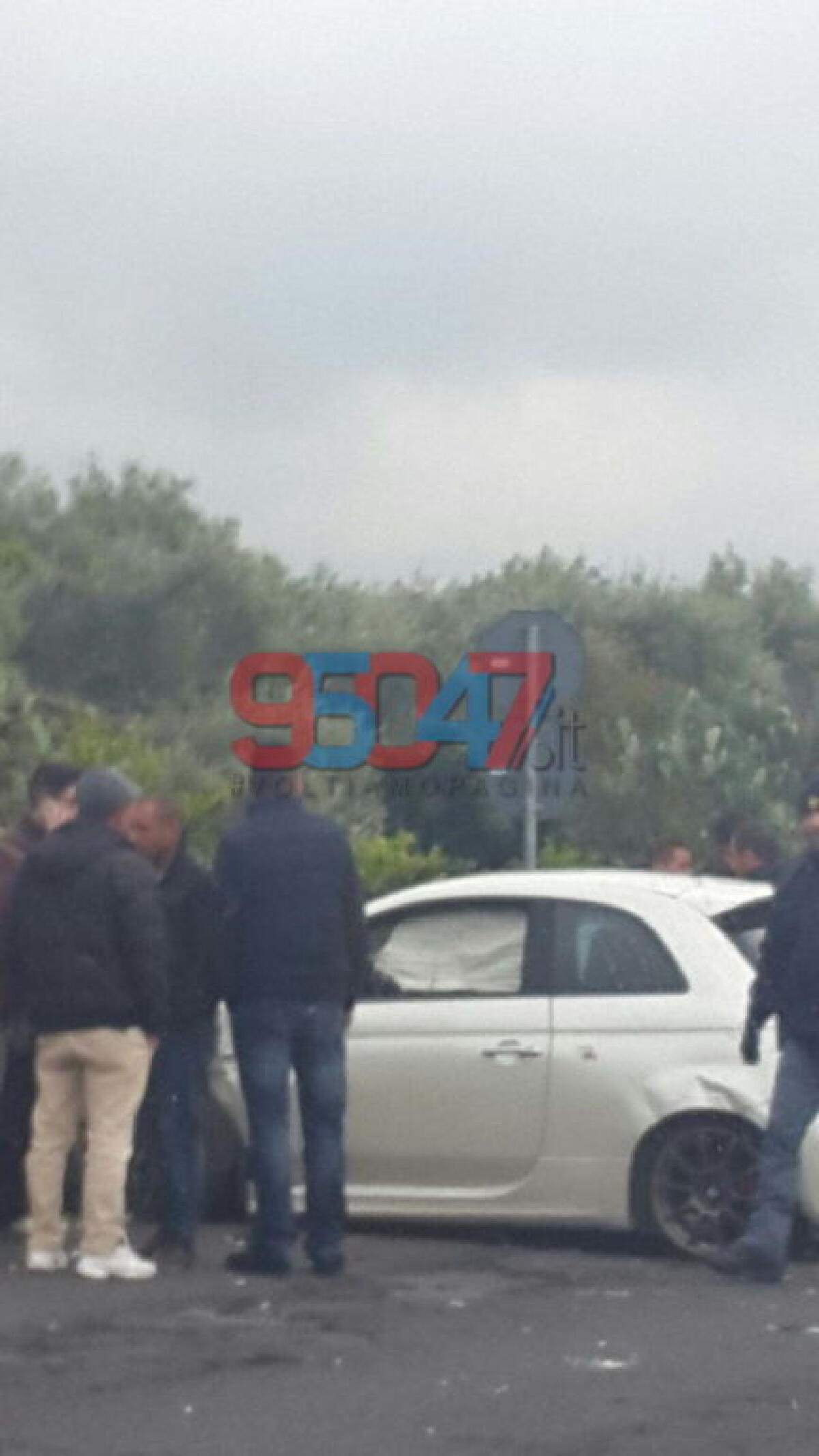 Incidente tra Biancavilla e Adrano - 