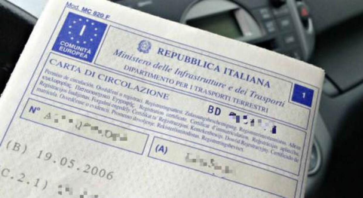 Addio libretto di circolazione: arriva il documento unico - 