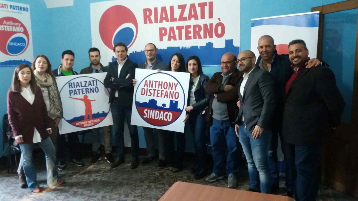 Presentazione loghi  del candidato sindaco Distefano - 