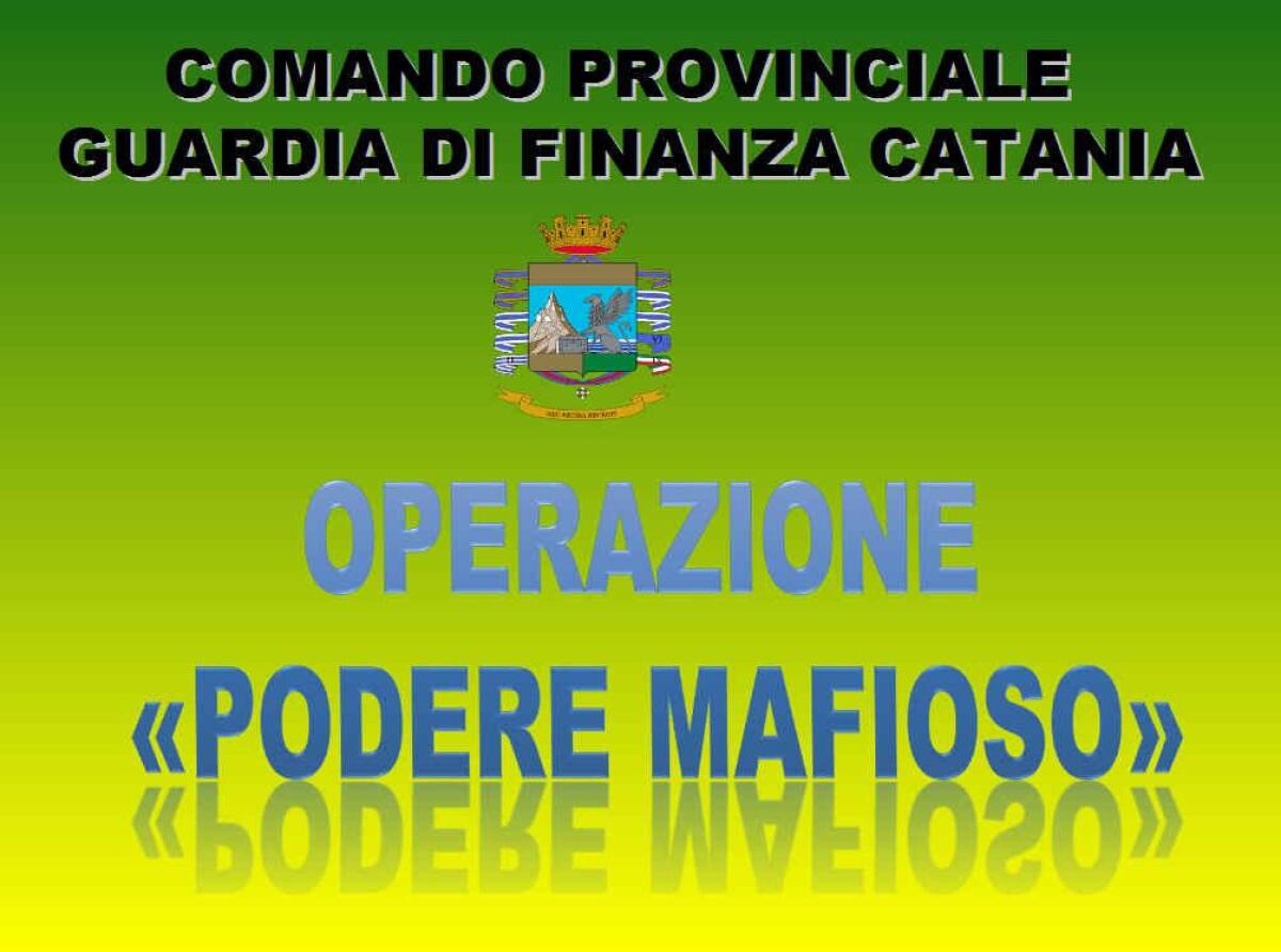 OPERAZIONE "PODERE MAFIOSO": MAXI TRUFFA 17 ARRESTI - 