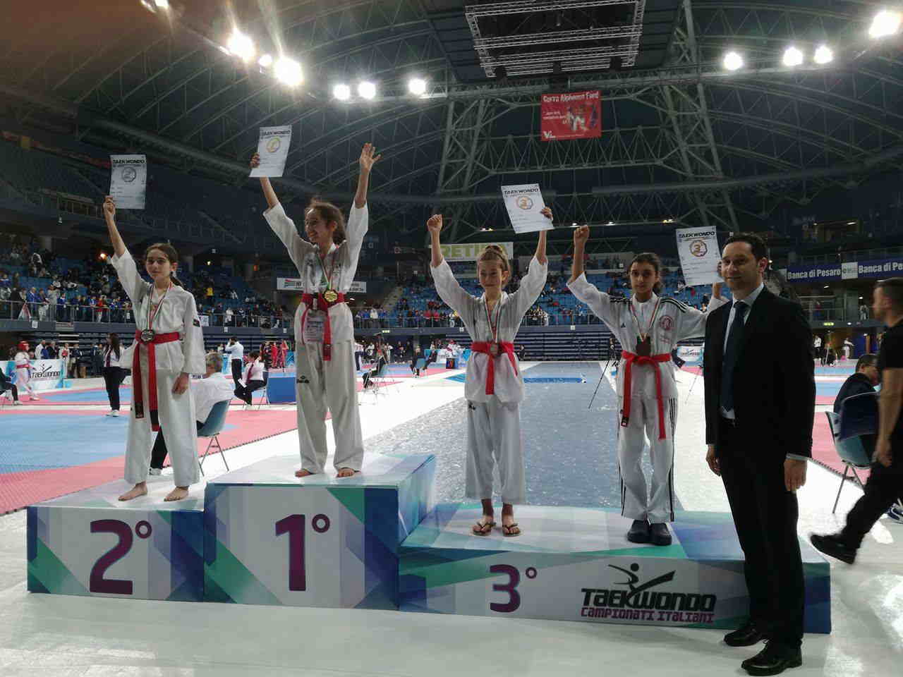 TAEKWONDO MARLETTA - Giorgia Catena tra i big del taekwondo italiano.