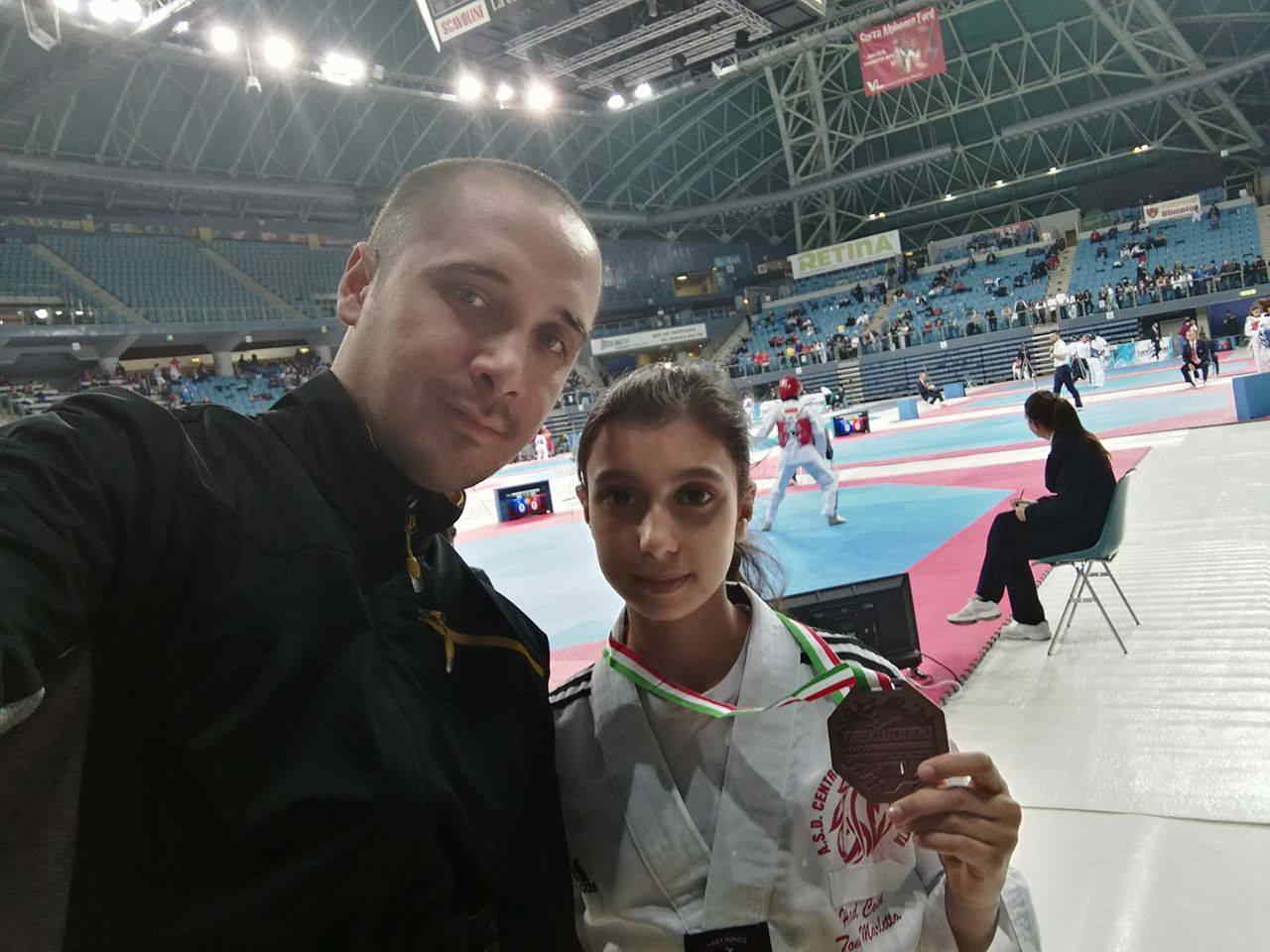 TAEKWONDO MARLETTA - Giorgia Catena tra i big del taekwondo italiano.