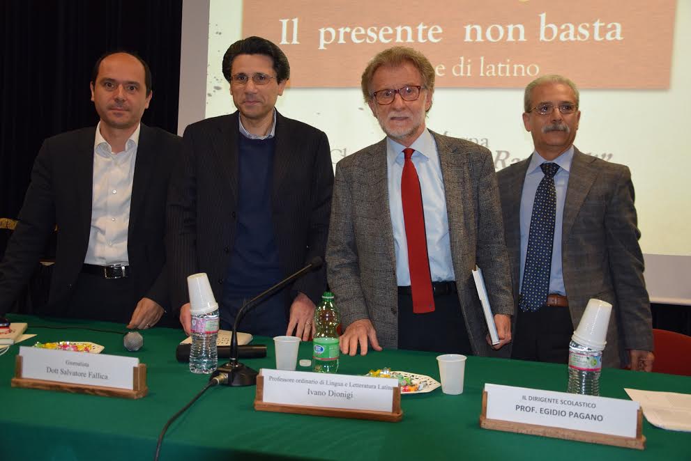 Lezione magistrale del grande intellettuale Dionigi al Liceo Classico di Paternò