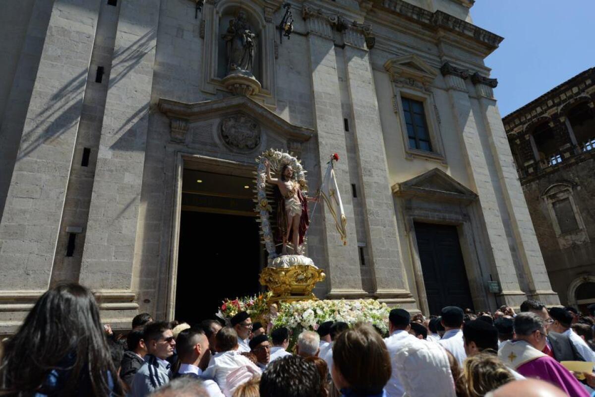 PASQUA 2017 – Percorso della processione del Cristo Risorto - 