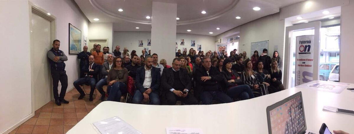 Movimento Paternò On,  firma "codice etico" - 