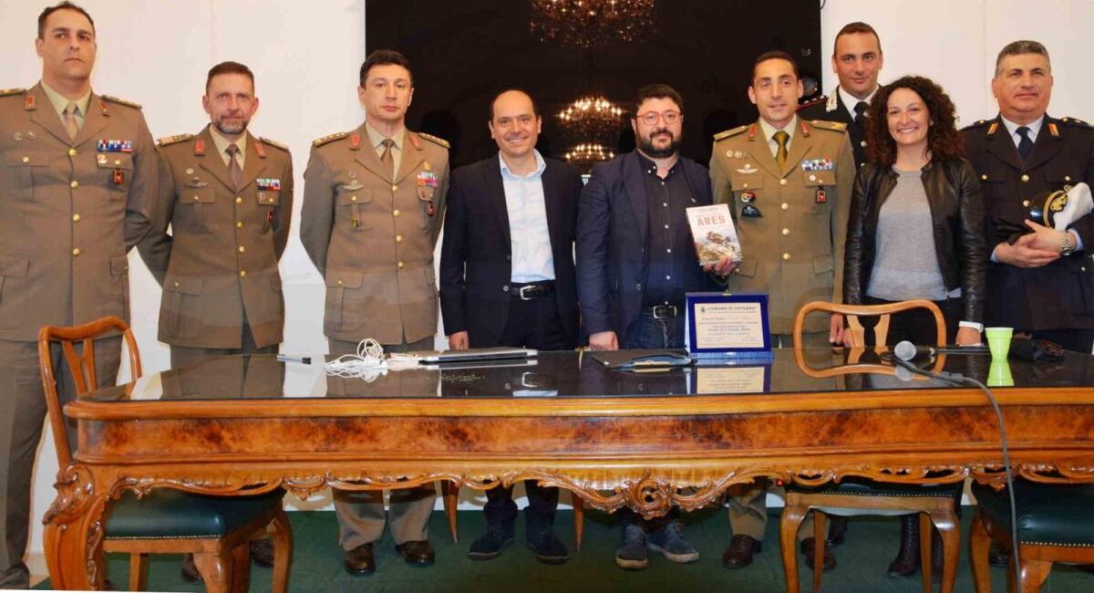 PRESENTATO IL LIBRO "NOME IN CODICE ARES" DEL SERGENTE ANDREA ADORNO - 