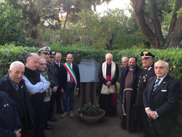 SVELATA STELE DEI BOMBARDAMENTI ALLA VILLA MONCADA
