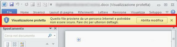 ECCO IL VIRUS DI "WORD" CHE TI SVUOTA IL CONTO IN BANCA