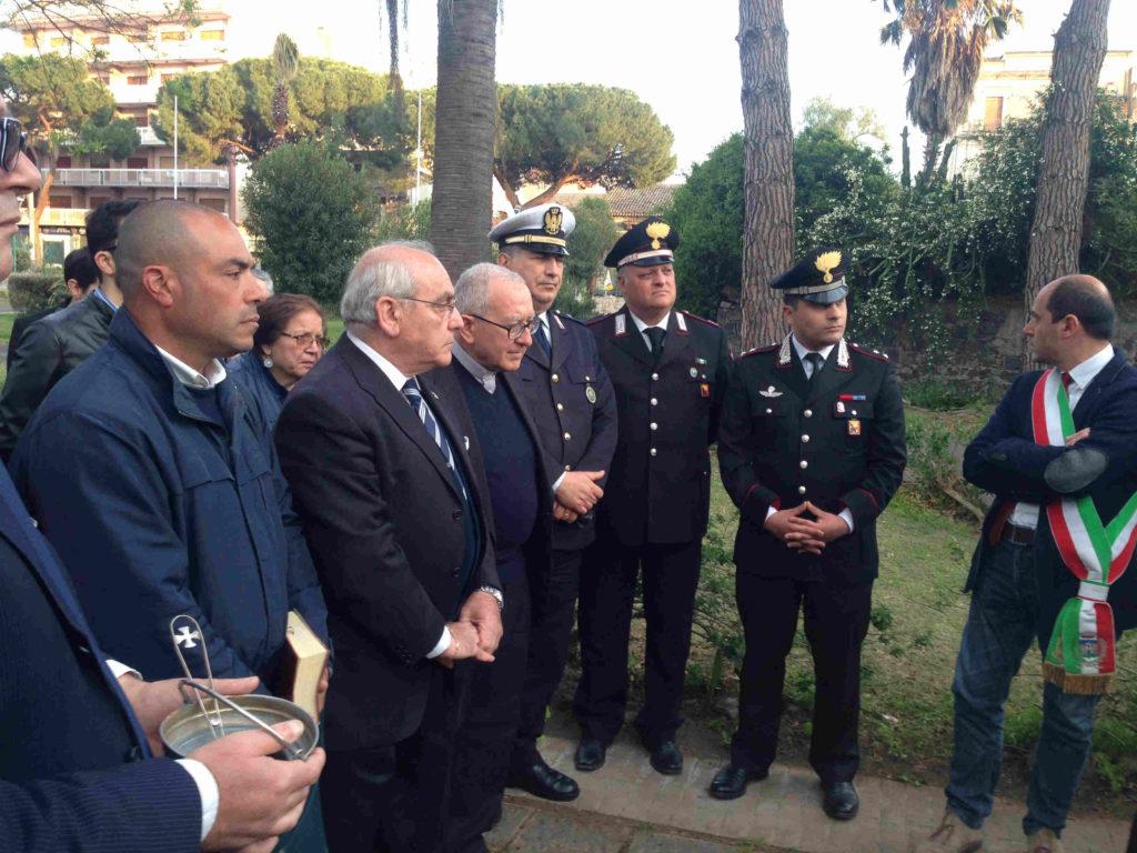 SVELATA STELE DEI BOMBARDAMENTI ALLA VILLA MONCADA