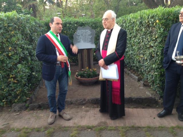 SVELATA STELE DEI BOMBARDAMENTI ALLA VILLA MONCADA