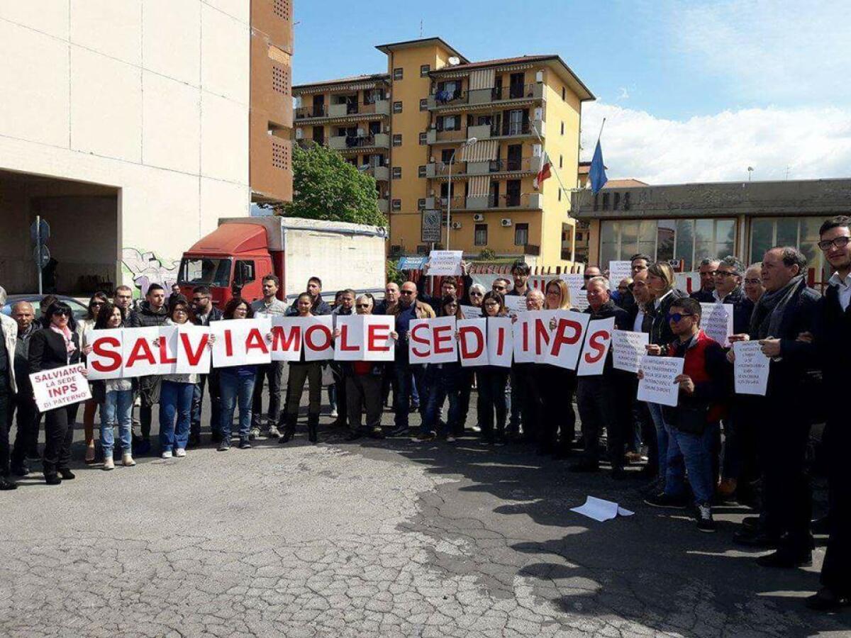 SALVIAMO LE SEDI INPS DI PATERNÒ E ADRANO - VENERDÌ SIT-IN IN PREFETTURA - 