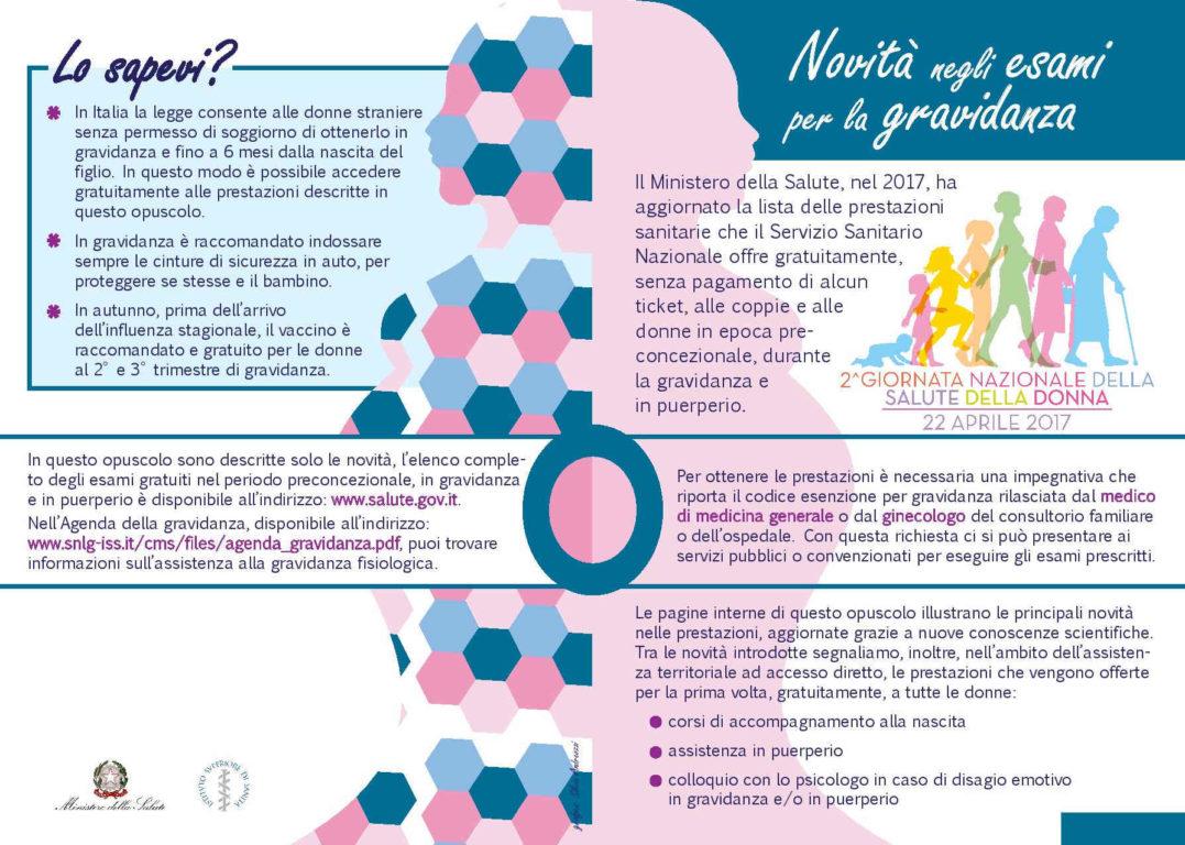 GRAVIDANZA: LA LISTA AGGIORNATA E NOVITÀ PER ESAMI