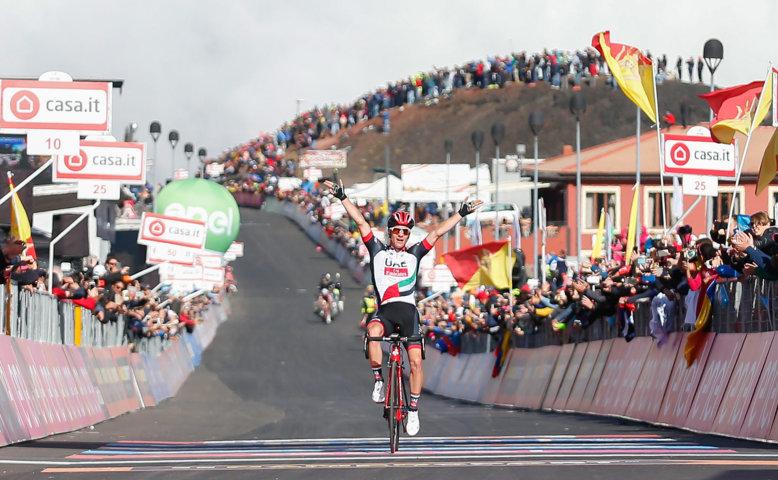 GIRO D'ITALIA - TAPPA SICILIANA CEFALU' ETNA