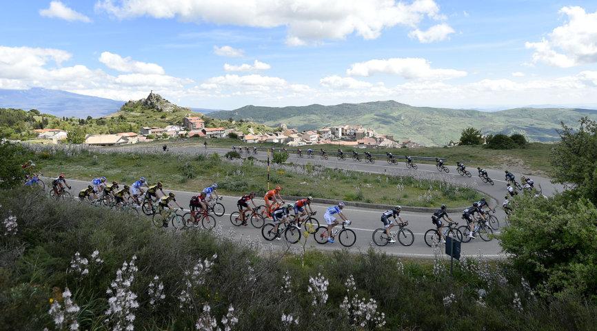 GIRO D'ITALIA - TAPPA SICILIANA CEFALU' ETNA