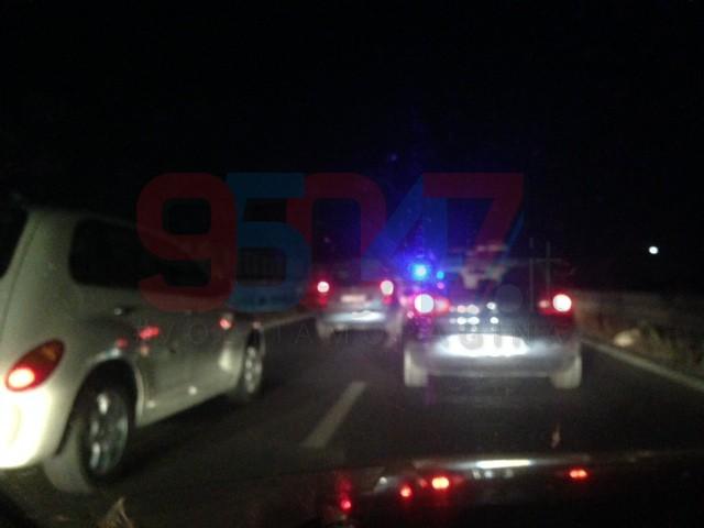 INCIDENTE SS 121 COINVOLTE 2 AUTO - FOTO