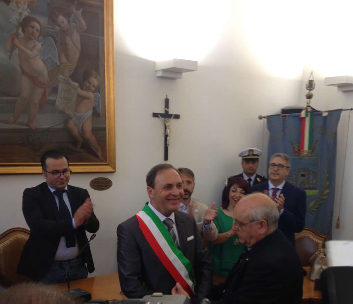 PATERNO' NINO NASO PROCLAMATO SINDACO - FOTO