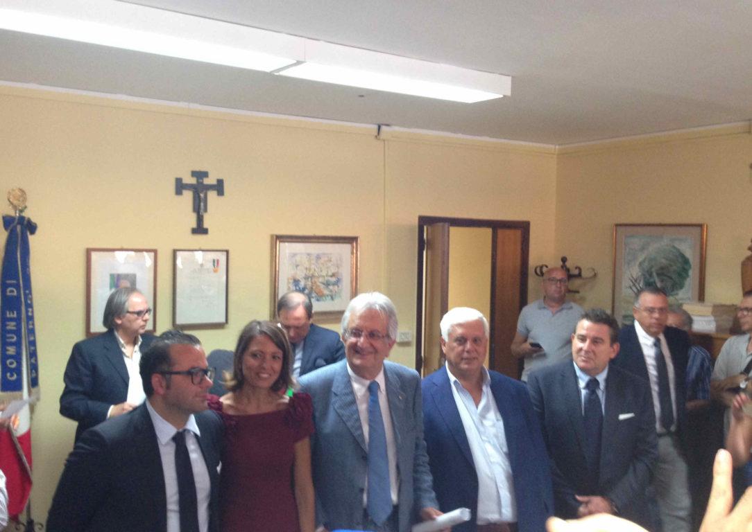 PATERNO': HANNO GIURATO I NUOVI ASSESSORI - LE FOTO