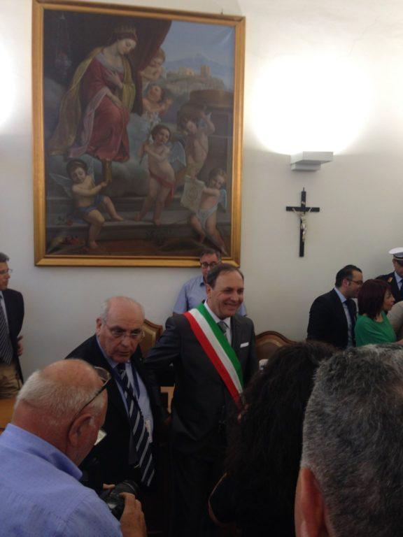 PATERNO' NINO NASO PROCLAMATO SINDACO - FOTO